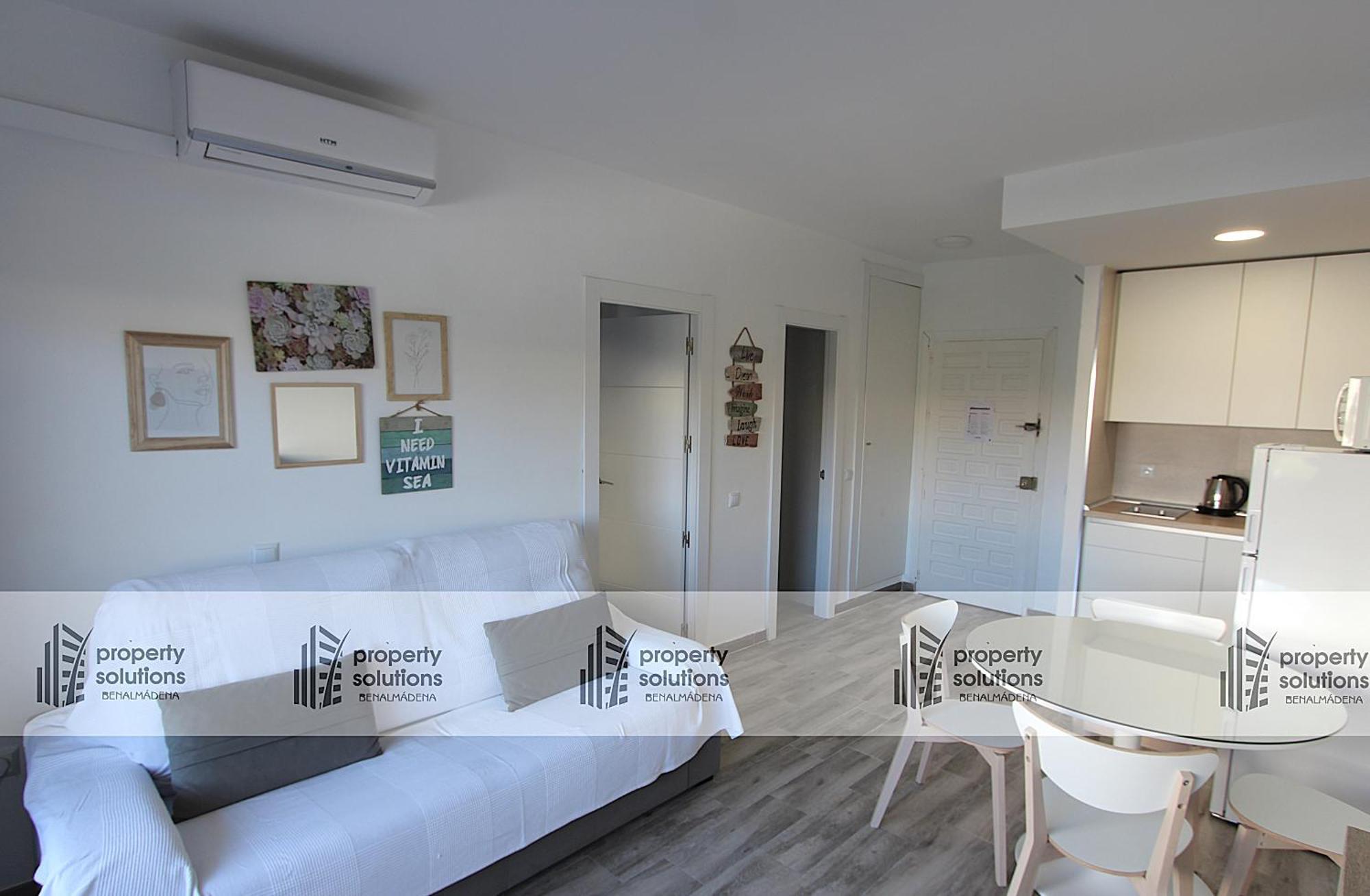 812 Benalbeach. 1ºlinea De Playa. Vistas A La Piscina Y La Montana. Benalmádena Esterno foto